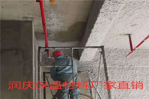 武安無機纖維噴涂專業(yè)施工隊廠家吸音無機纖維噴涂 潤慶保溫防水材料 邯鄲之窗